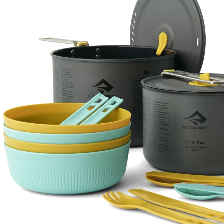 Zestaw naczyń FRONTIER UL TWO POT COOK SET 4P 14 PIECE