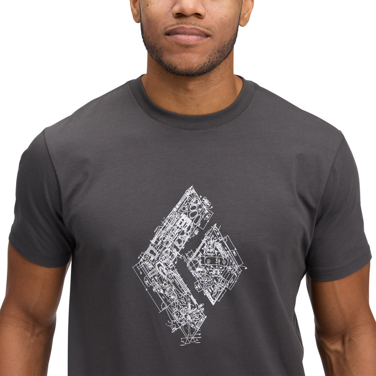 Koszulka ENGINEERED DIAMOND SHORT SLEEVE TEE