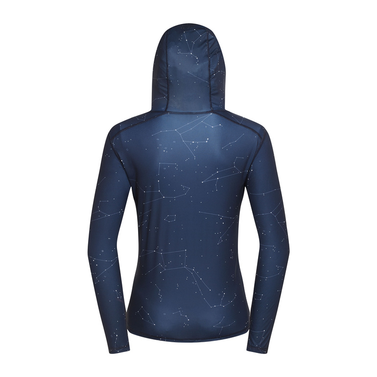 Koszulka RIX PRINT UNISEX HOODED z ochroną UV
