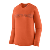 Strata Stripe: coal orange