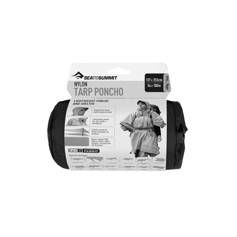Poncho i zadaszenia 2w1 NYLON TARP
