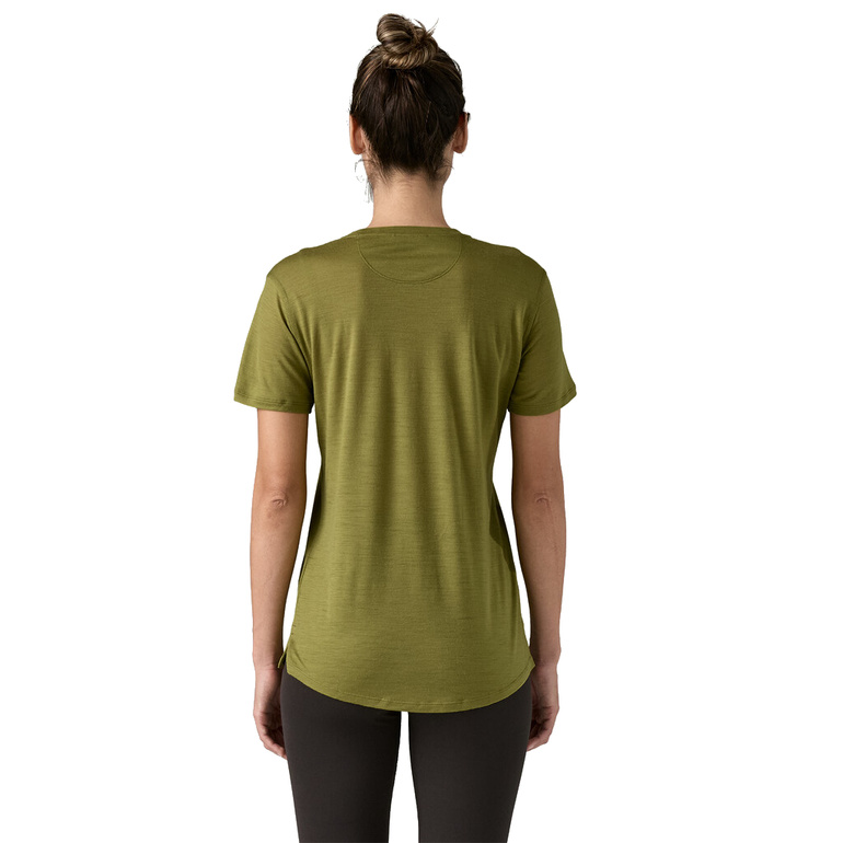 Koszulka z wełną CAP COOL MERINO BLEND GRAPHIC SHIRT WOMEN