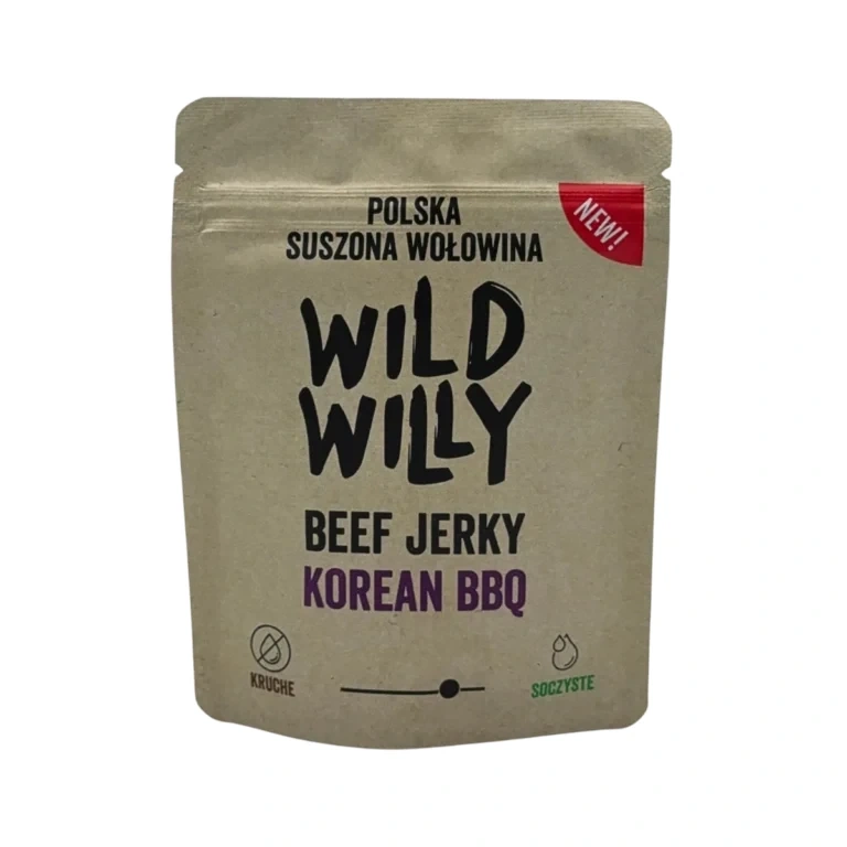 Suszona wołownia BEEF JERKY KOREAN BBQ 50g