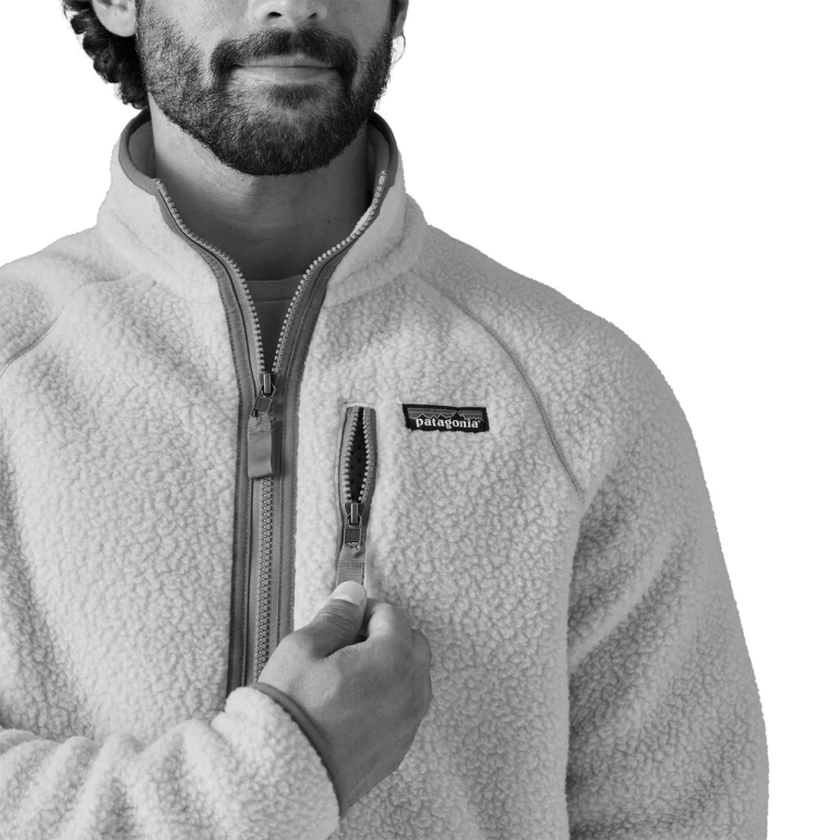 Bluza polarowa RETRO PILE FLEECE JACKET MEN