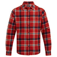 carnelian orange check
