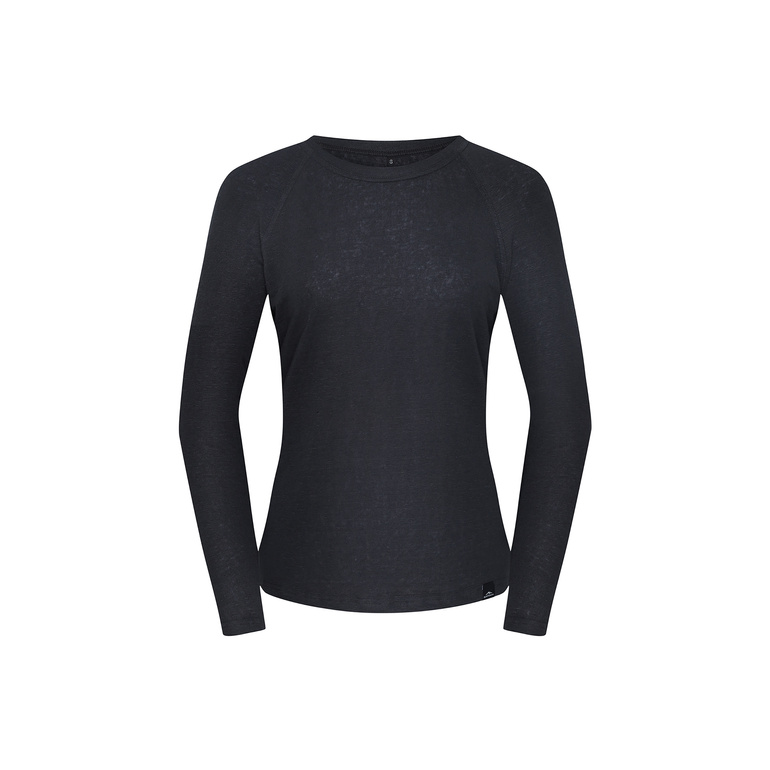 Koszulka z lnem CHILO LONGSLEEVE WOMEN