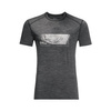 Koszulka z wełną merino KAMMWEG GRAPHIC S/S MEN