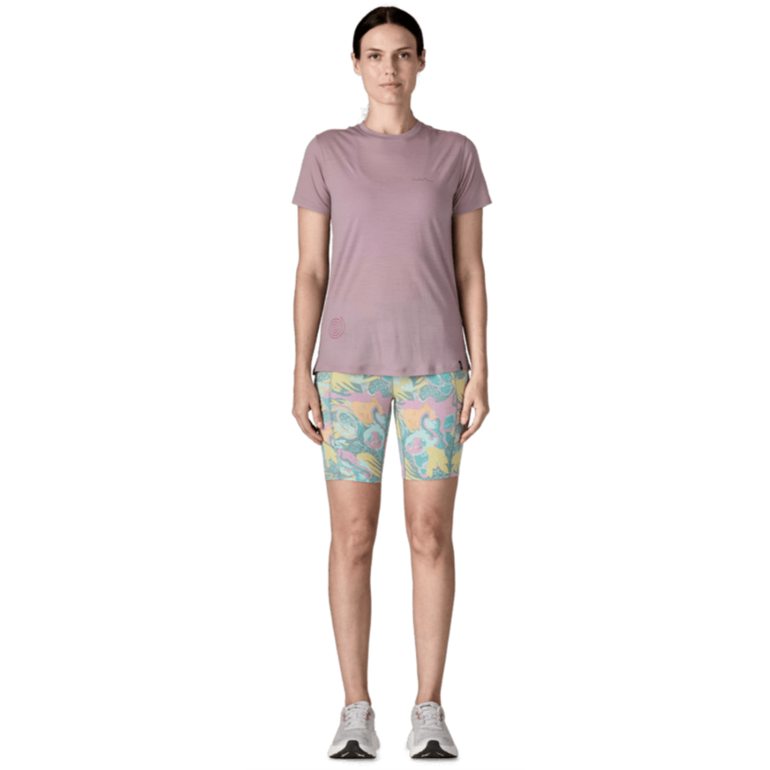 Koszulka z wełną CAPILENE COOL MERINO BLEND GRAPHIC SHIRT WOMEN