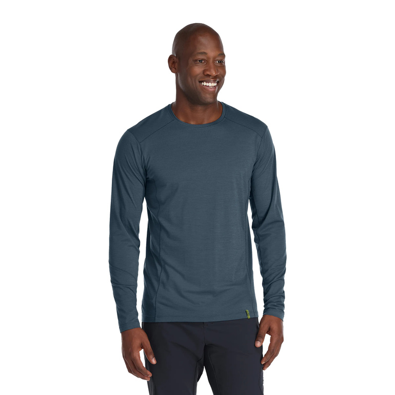 Koszulka z wełną merino SYNCRINO BASE LS TEE MEN