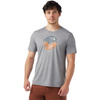 Koszulka z wełną merino ACTIVE SHORT SLEEVE GRAPHIC TEE