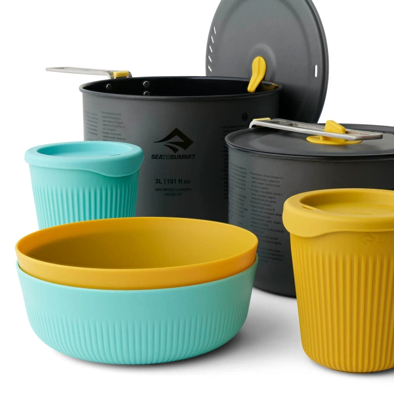 Zestaw naczyń ULTRALIGHT TWO POT COOK SET (6 szt.)