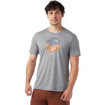 Koszulka z wełną merino ACTIVE SHORT SLEEVE GRAPHIC TEE