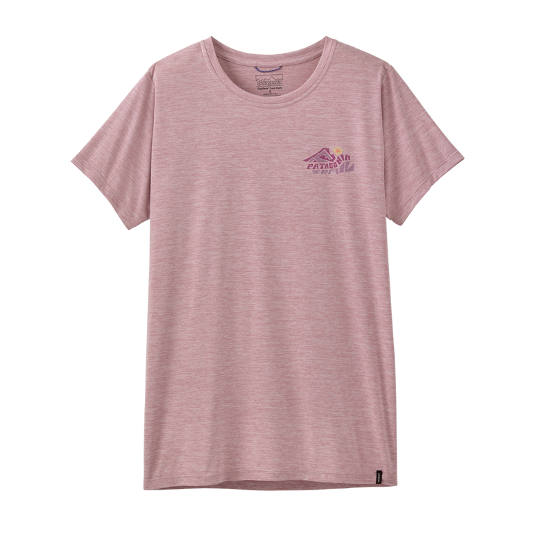 Koszulka CAPILENE COOL DAILY GRAPHIC SHIRT WOMEN TRAILCHECK