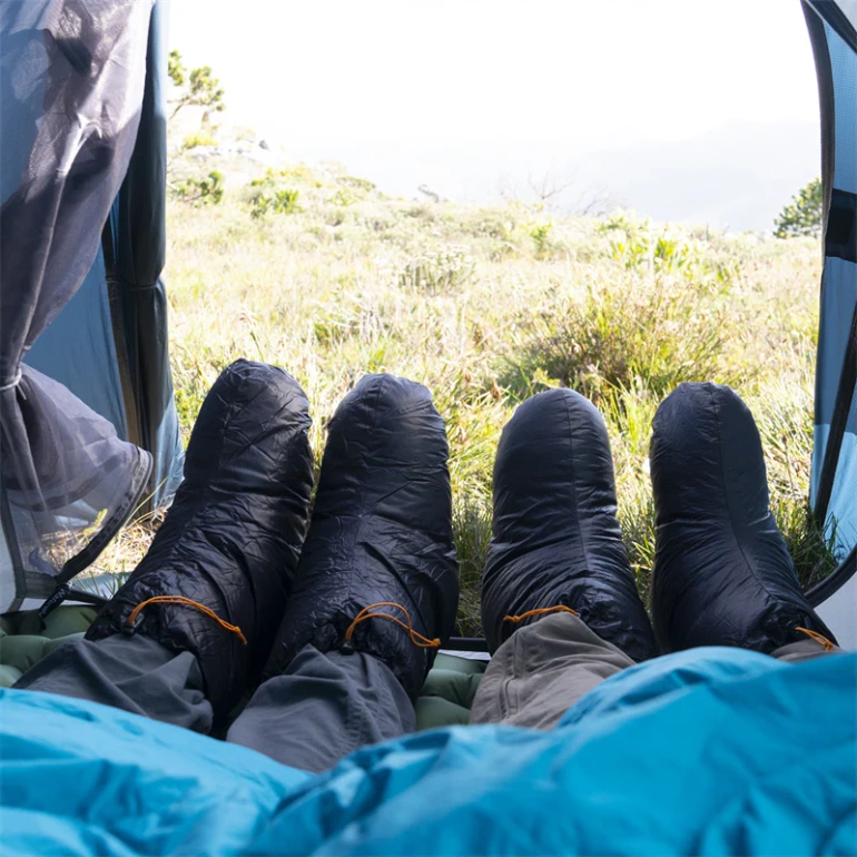 Skarpety puchowe DUCK DOWN FOOT COVERS