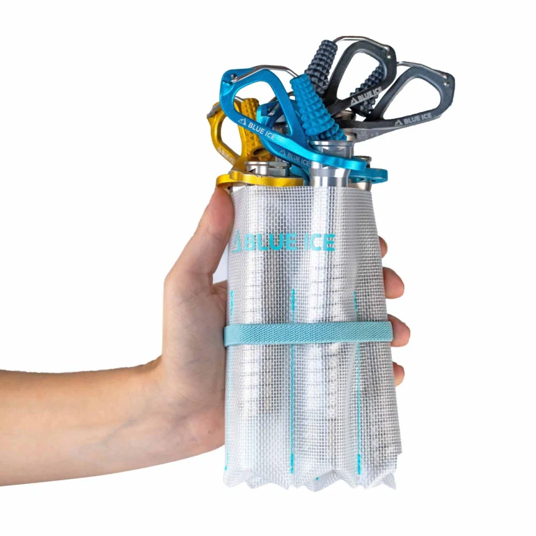 ROLL UP ICE SCREW HOLDER 